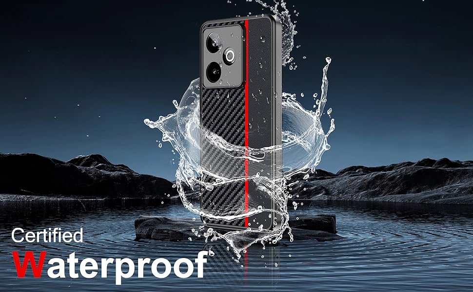 FD-Realme GT 7-Black Red