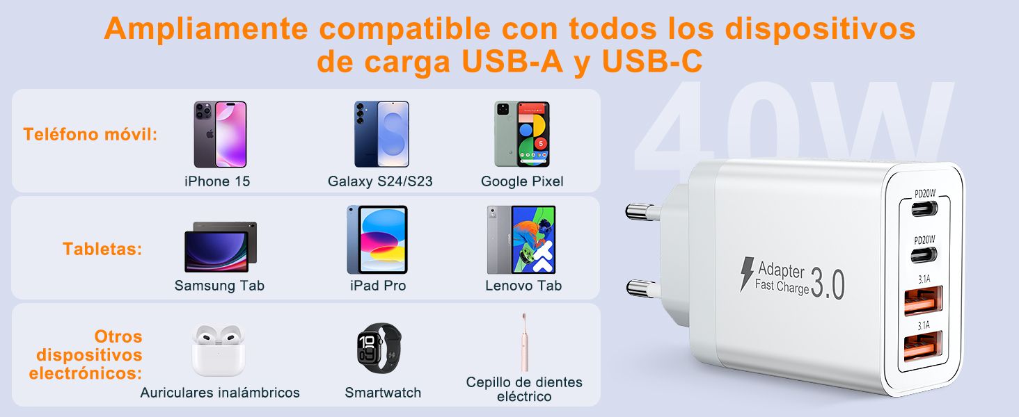 cargador usb c