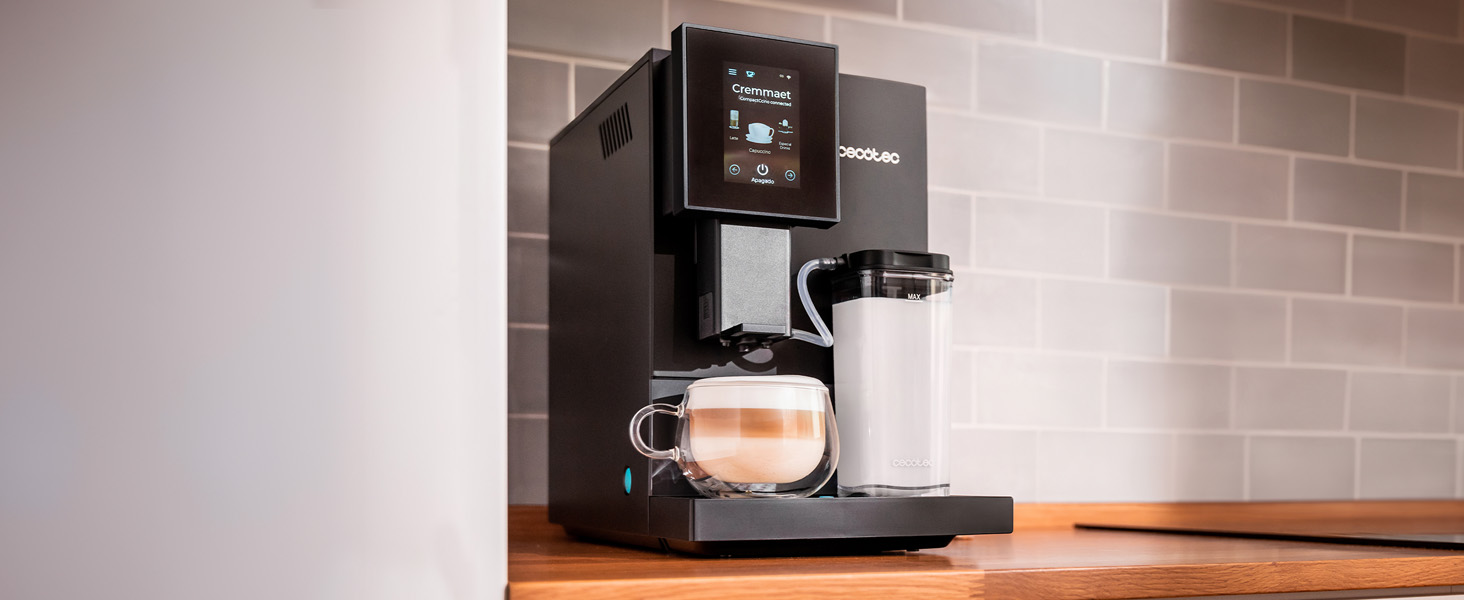 cafetera; cafetera superautomatica; cafetera automatica; cafeteras; Cremmaet Compactccino Connected