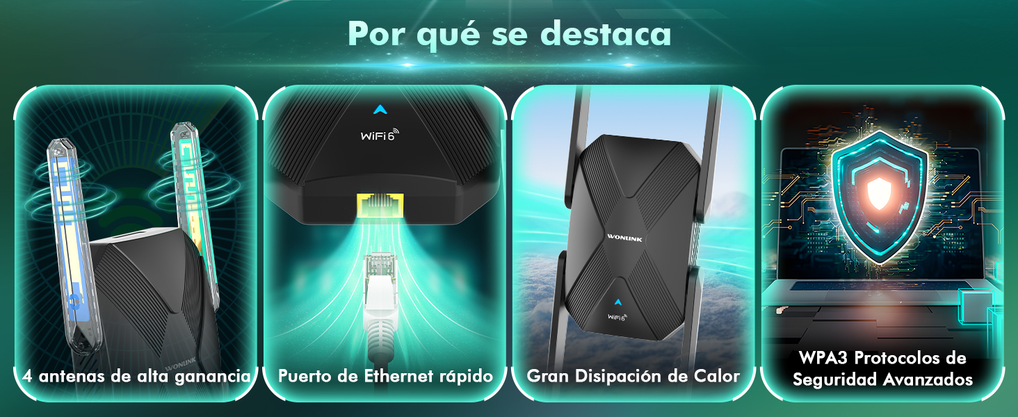 repeater wifi amplificador de wifi inalambrico repetidor wifi amplificador Señal wifi