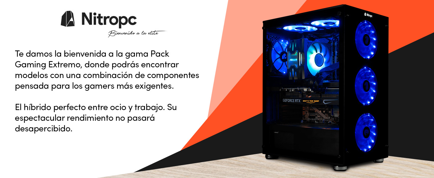 pc ordenador de sobremesa gaming gamer pc completo barato ofertas ps5 trendingpc nitropc