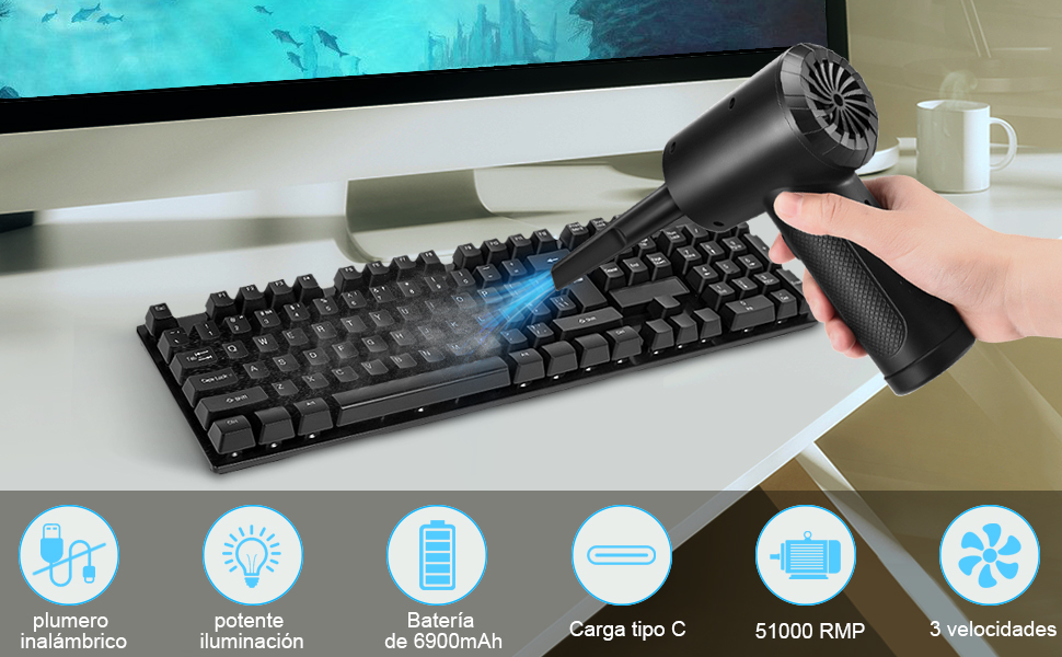 soplador de aire para pc