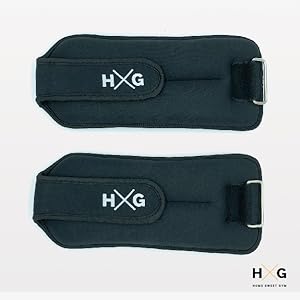 Pesas de tobillo con correas ajustables para ejercicios de fitness.