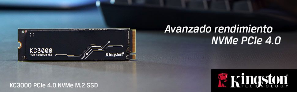Kingston KC3000 PCIe 4.0 NVMe M.2 SSD