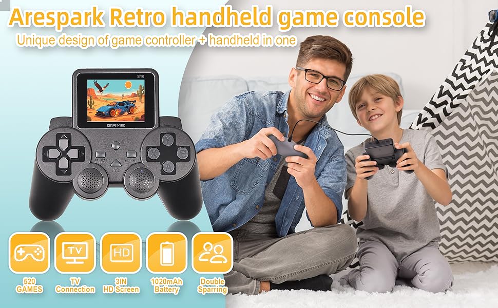 Consola de Juegos Retro