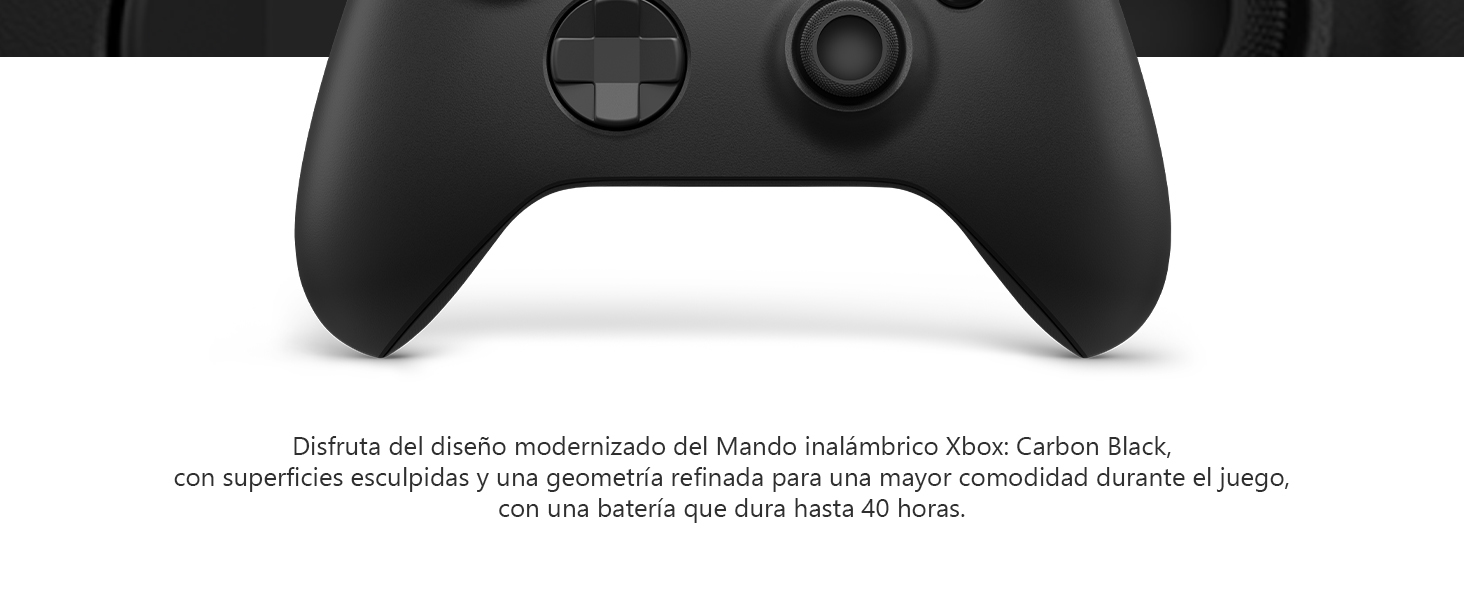 Mando Inalámbrico Xbox Carbon Black