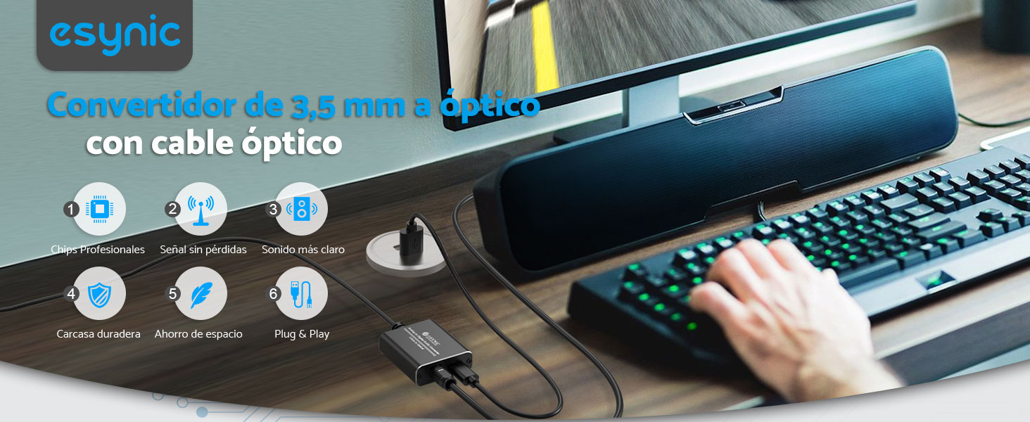 3.5mm a optico