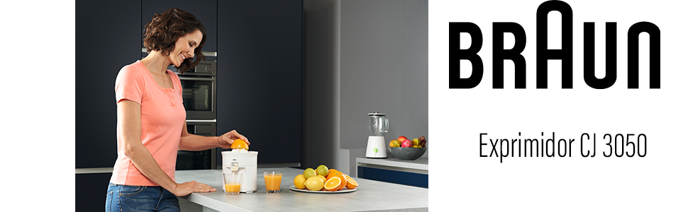 Exprimidor BRAUN CJ3050 portada