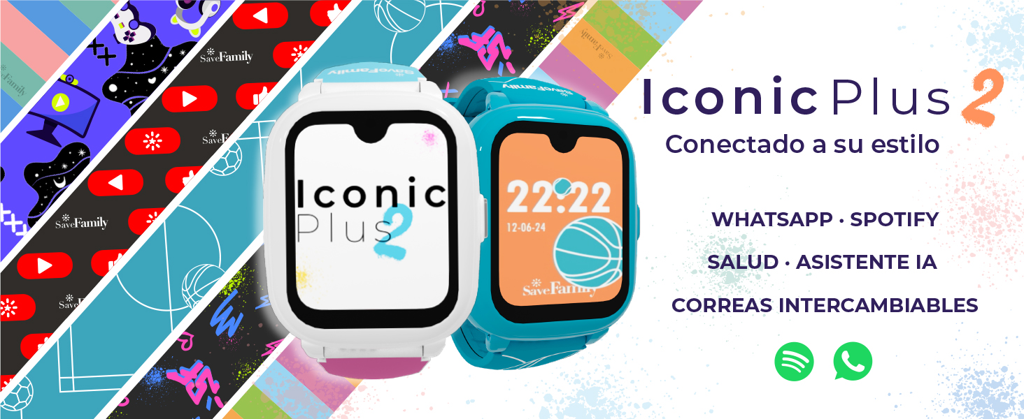 Smartwatch para niños Iconic Plus 2 (Banner)