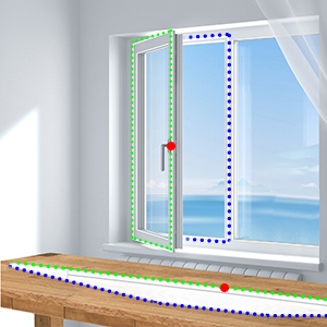 calfeutrer porte entrée joint menuiserie bois blindée poser isolation fenetre caoutchouc pour baie