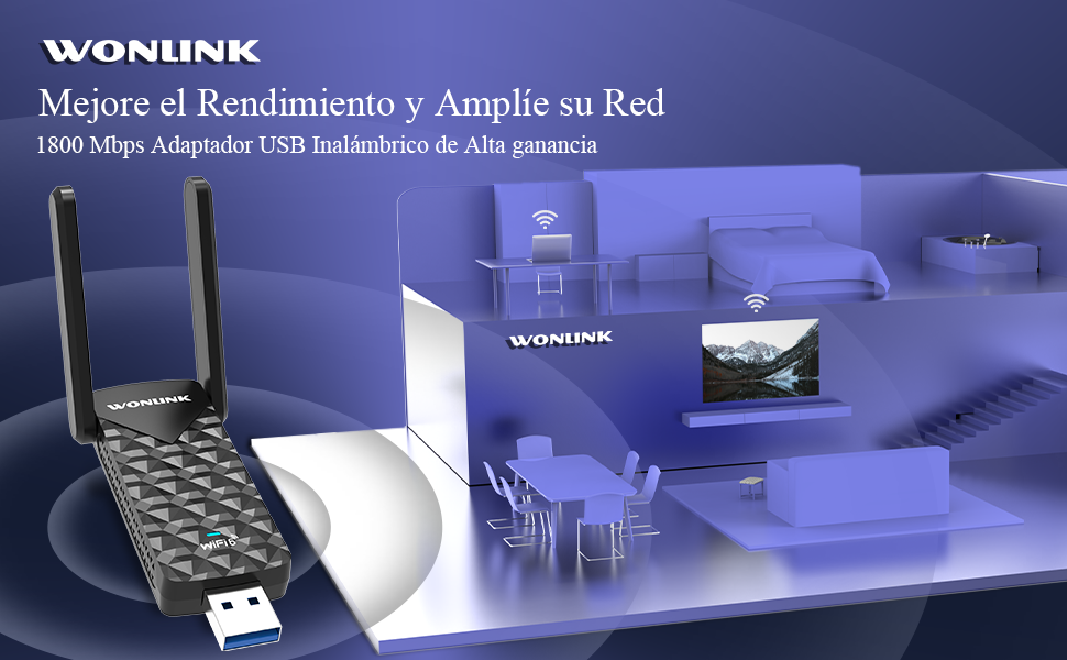 Adaptador WiFi USB