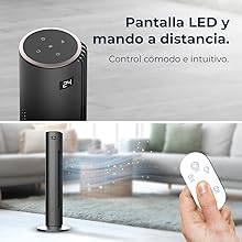 ventiladores de pie; ventiladores; ventilador de suelo; ventilador torre; ventilador; EnergySilence