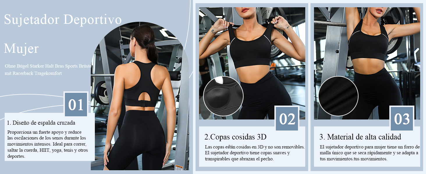 Sujetador Deportivo Mujer