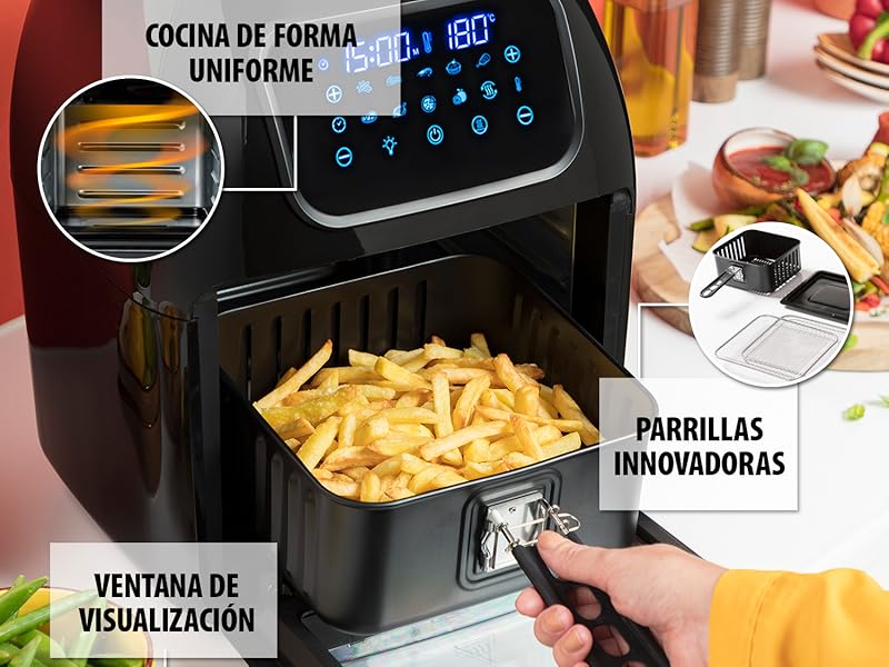 B08B699FVK FR-6964 Freidora sin aceite y horno multifunción