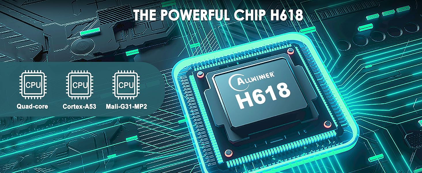 Powerful H618 chipset - Juego de chips JPG