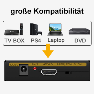 große Kompatibilität