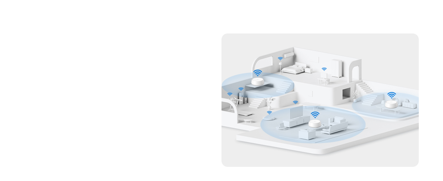 Deco BE25 - Nuevo Sistema Wi-Fi 7 Mesh BE3600 de Doble Banda con 2 puertos 2.5G