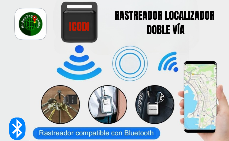 chip localizador niños gps para coche localizador gps bicicleta android ios air tags airtagssmarttag