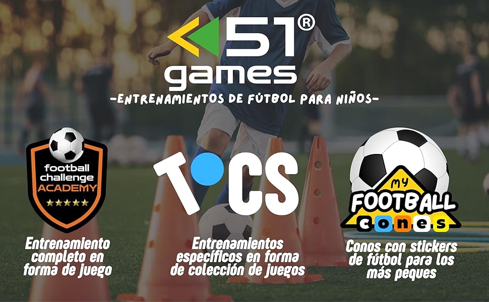 conos fútbol