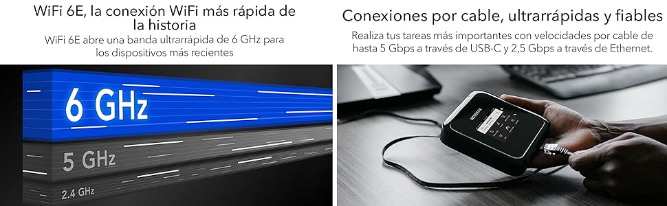 router; M6; Netgear; WiFi; 5G; WiFi 6E; Nighthawk; MR6450