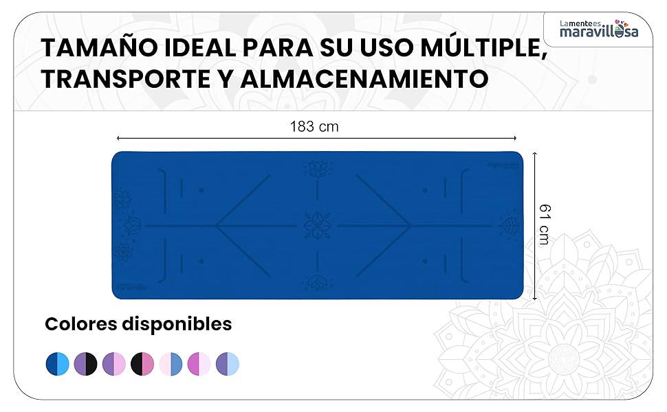 Tamaño ideal para su uso múltiple, transporte y almacenamiento