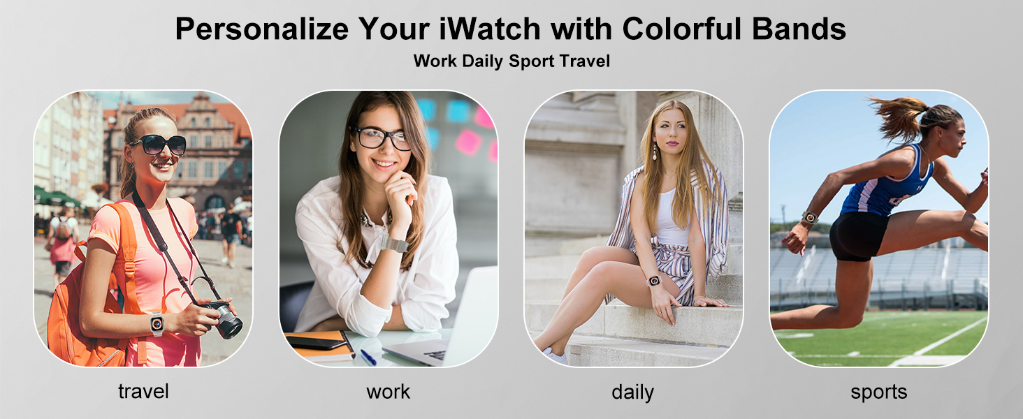 Transparente Correas Apple Watch