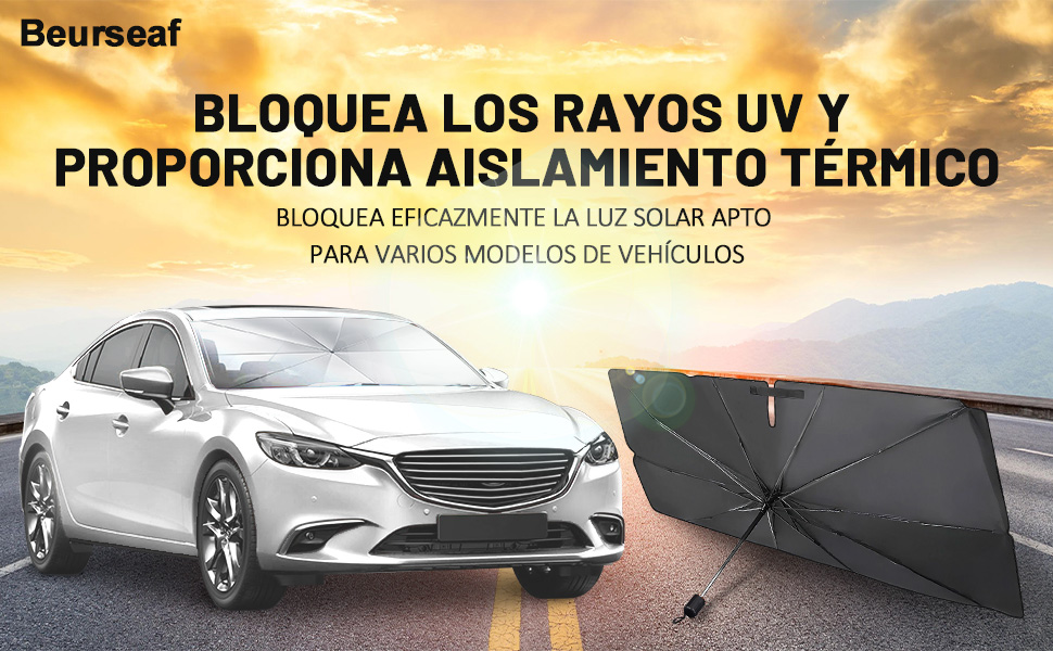 parasol coche delantero