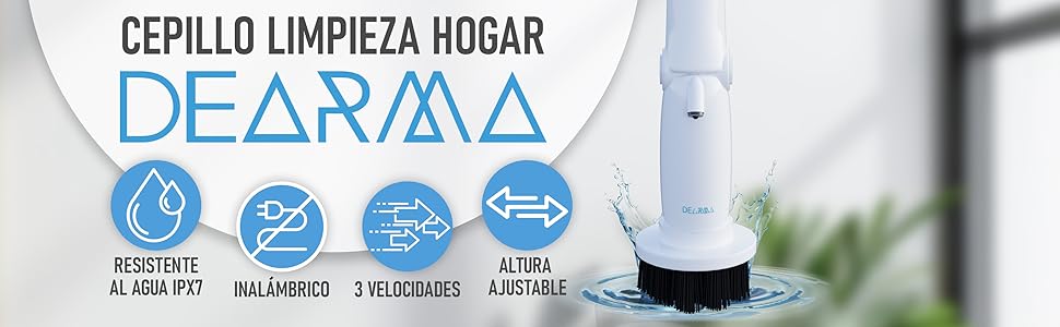 Cepillo electrico limpieza hogar