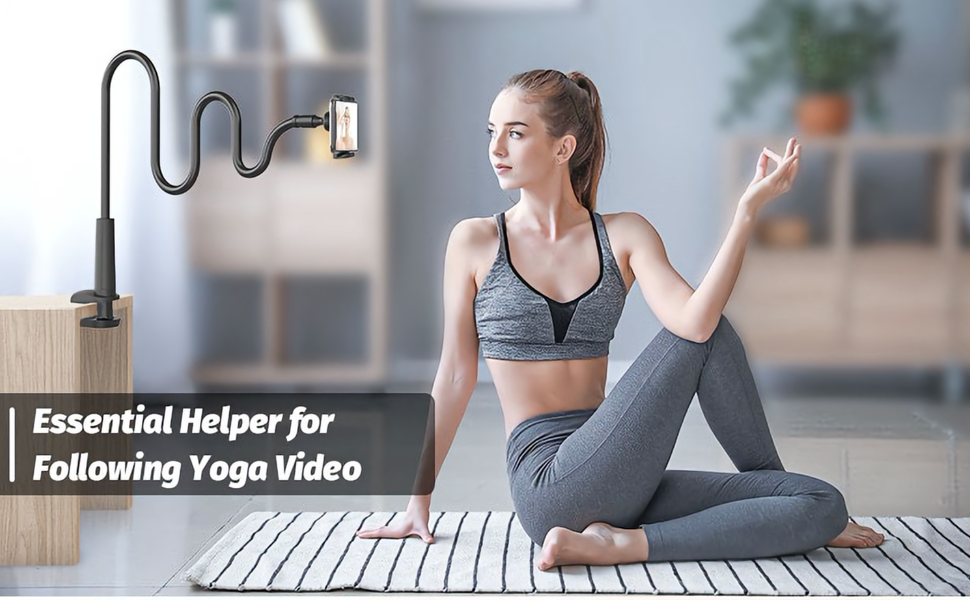 soporte para móvil para hacer yoga