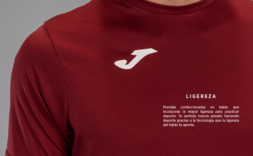 joma hombre gym deporte camiseta manga corta