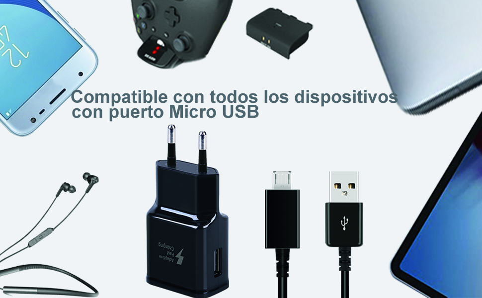 cargador usb carga rapida galaxy s7 edge a7 s6 Moto G5/E6 /E5/E4
