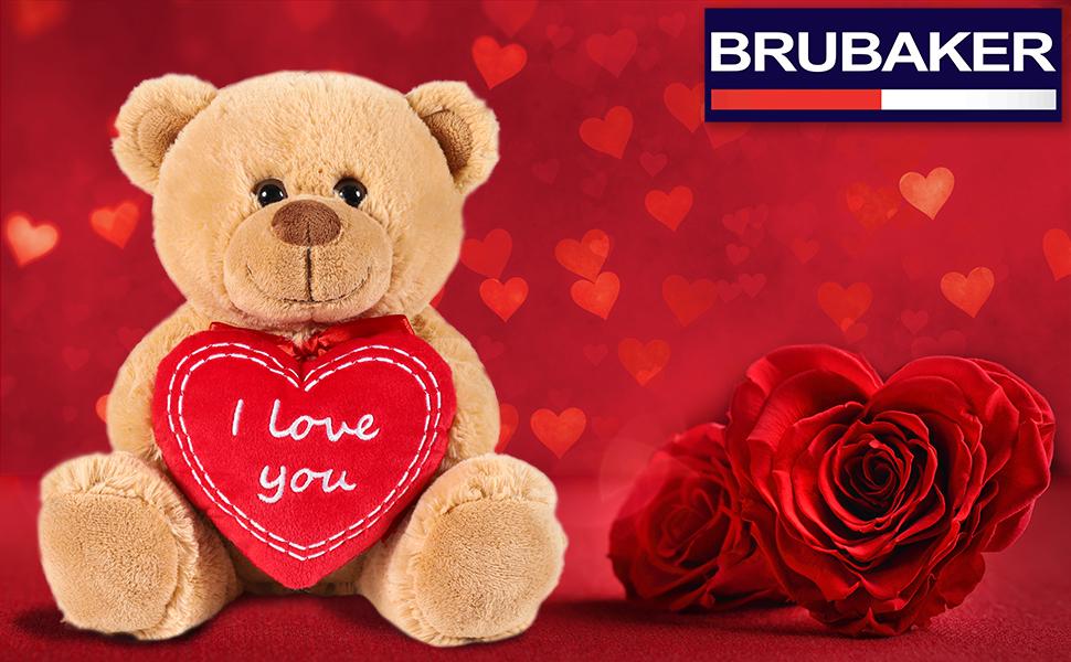 Corazón Teddy manta peluche oso corazón