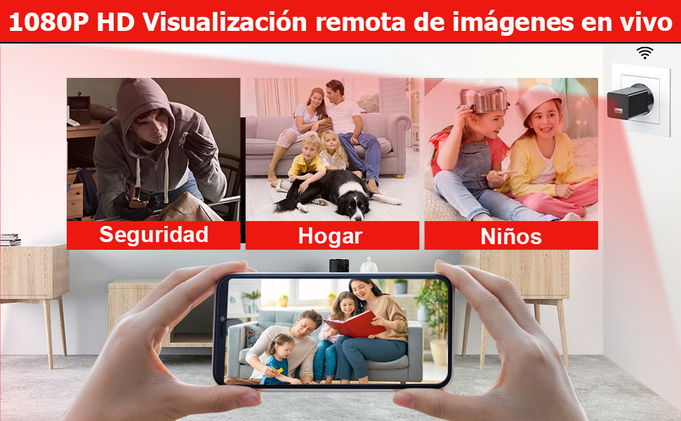Mini Camara Espia Oculta Wifi