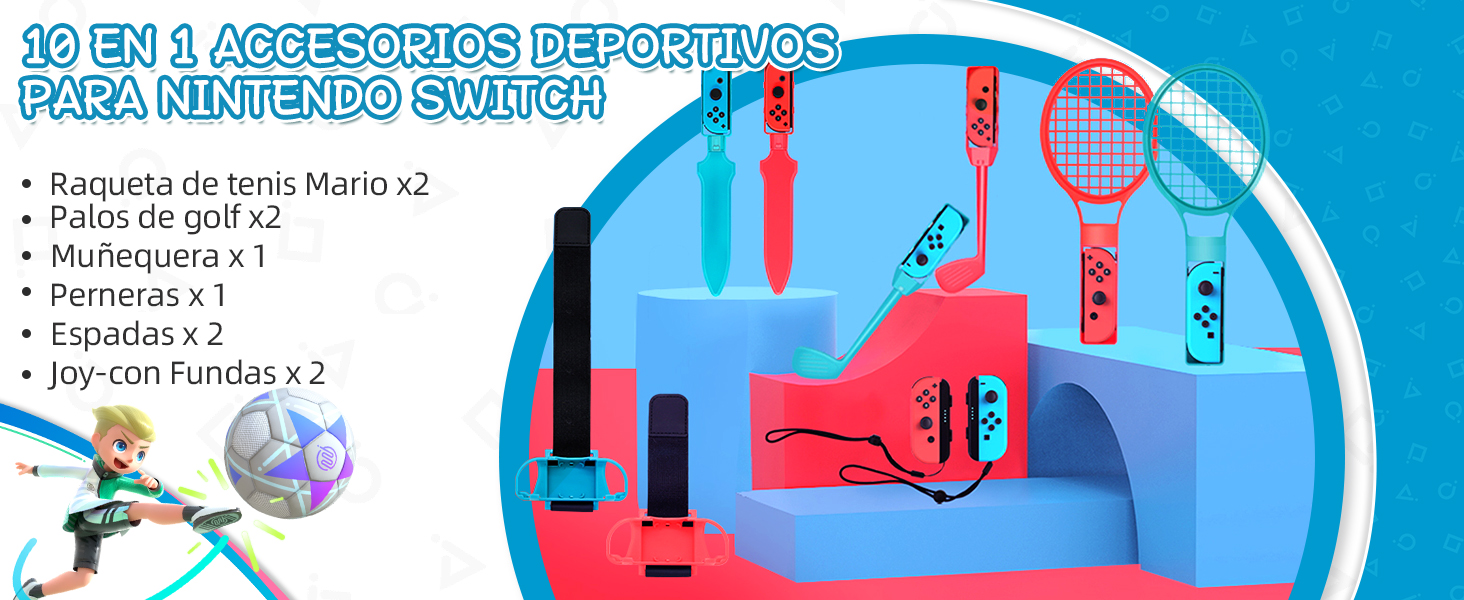 Paquete de accesorios deportivos Switch