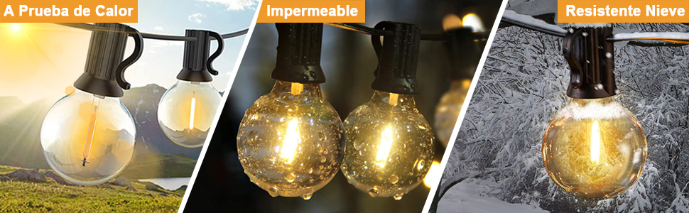 guirnalda led solar exterior jardin