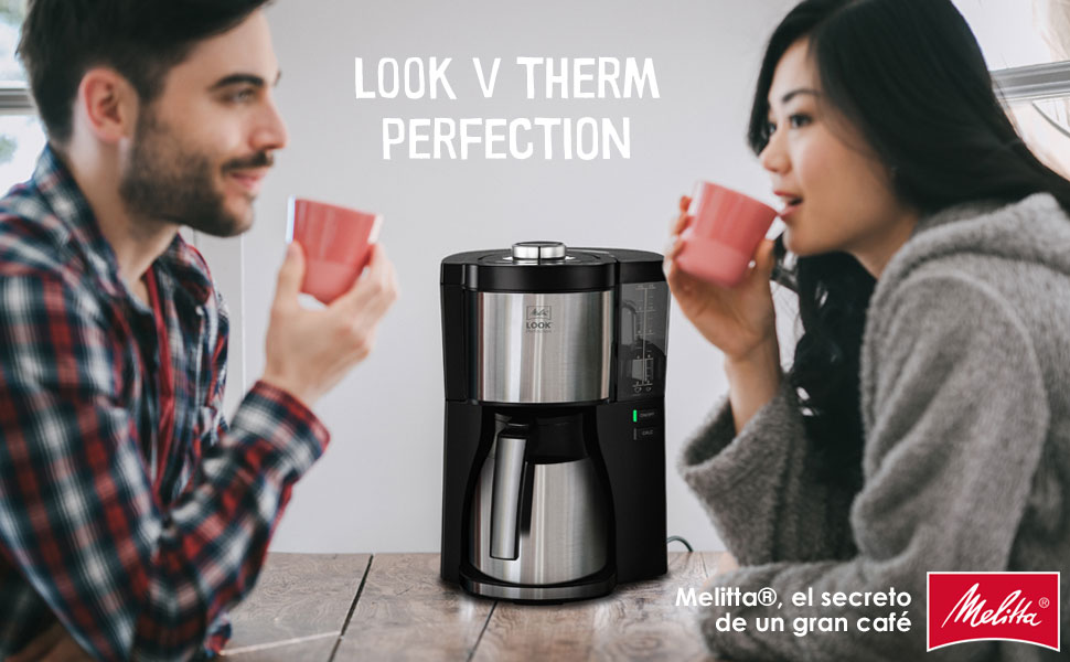 cafetera de goteo, cafetera de filtro, melitta look v therm perfection, cafetera electrica