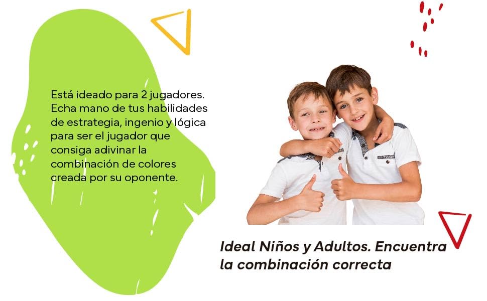 Cayro, Master Mind Madera, +7 Años,Juego de Mesa Niños y Adultos, Encuentra Combinación, 2 Jugadores