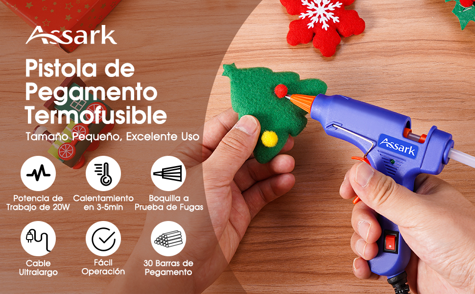 Pistola de pegamento caliente