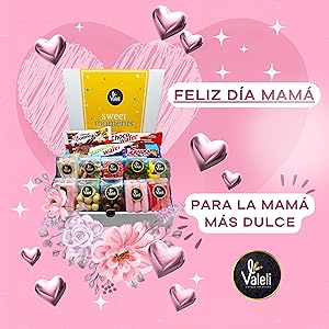 obsequio detalle caja caramelos chuches galletas cesta dulces para regalar