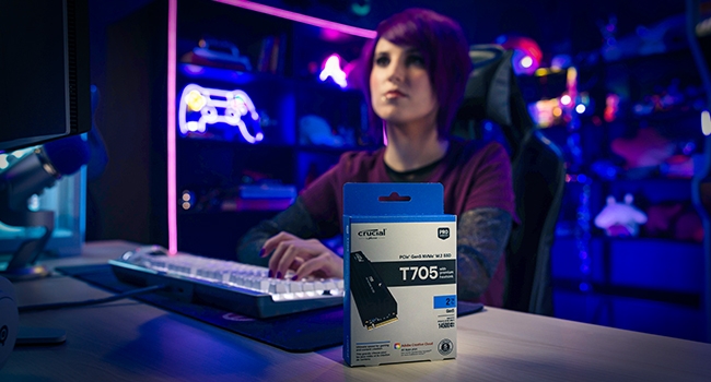 Unidad SSD NVMe T705