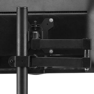 Montar el soporte del brazo del monitor