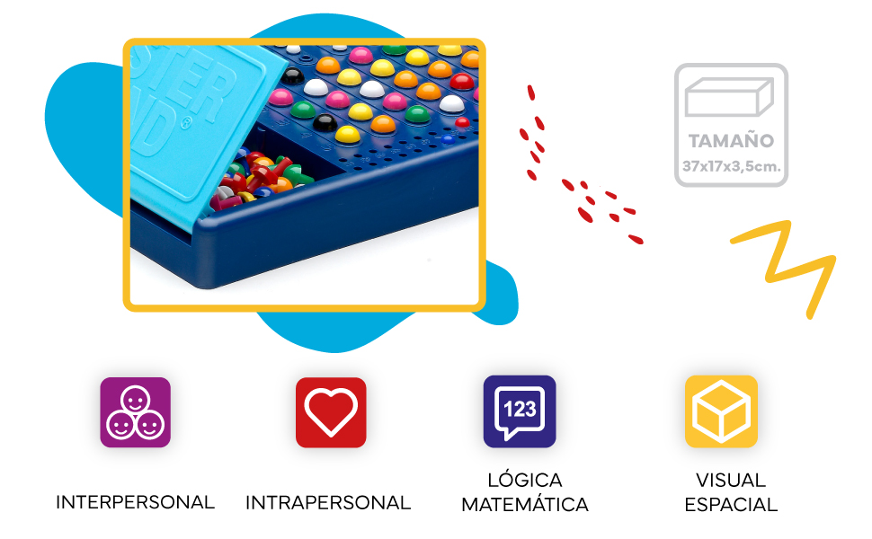 Cayro - Master Mind - + 7 Años - Acertar el Código Secreto - Juego de Mesa para Niños y Adultos
