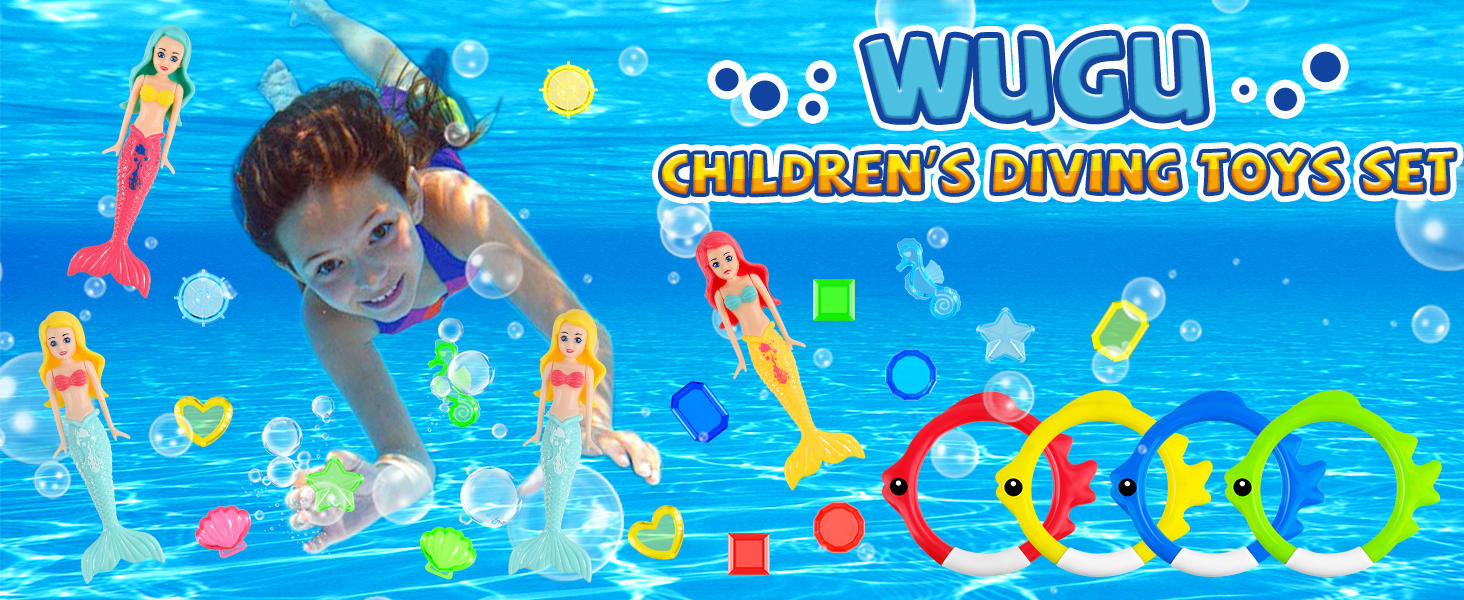 juguetes de buceo, juguetes de buceo para niños, juguetes de piscina para niños, anillos de buceo