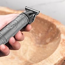 cortapelos perfiladora afeitadora recortadora cortar pelo barba patillas cabeza cuchilla afilada USB