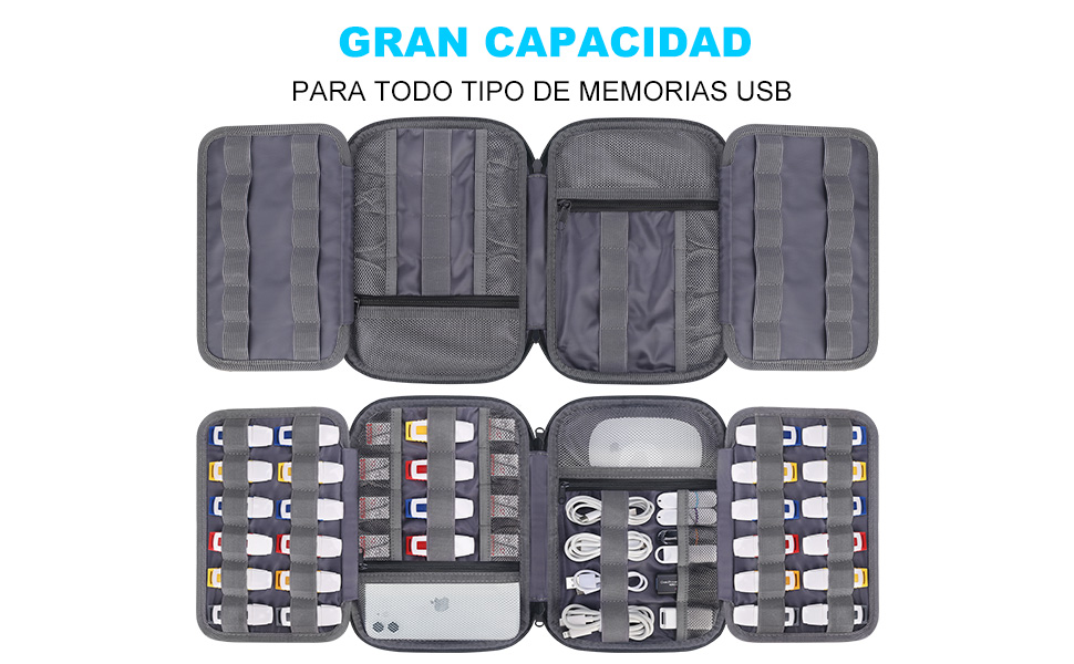 USB Flash Drive Case Thumb Drive Portable Electronic Accessories Storage Bag