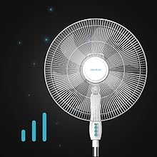 ventilador de pie con3 velocidades de cecotec