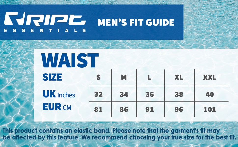 ript size guide