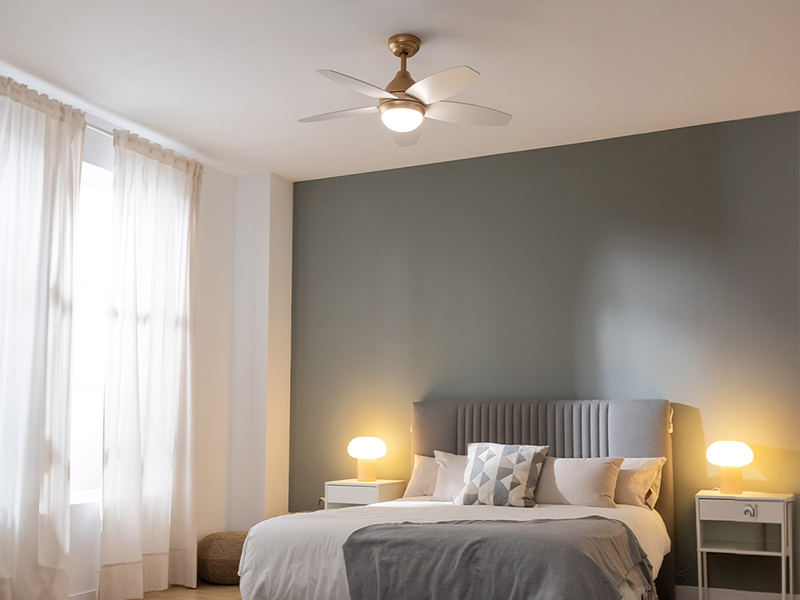ventilador de techo; ventilador de techo con luz; lampara ventilador; cecotec; EnergySilence Aero