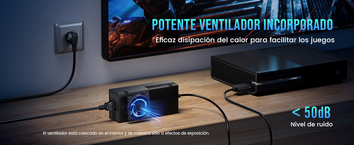Fuente de alimentación de 220 W para Xbox One Cargador Adaptador de Consola Xbox One