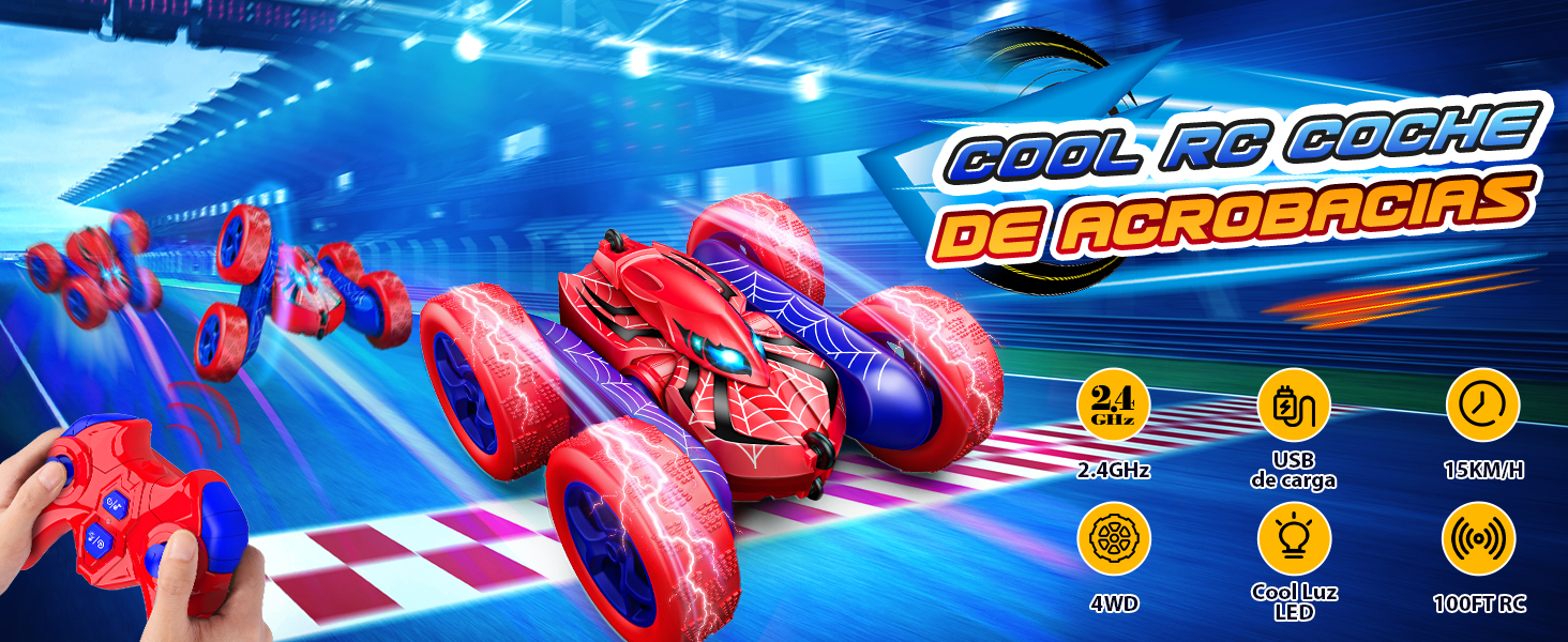 Spiderman Coche Teledirigido